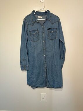 Wrangler Light Blue Rodeo Denim Dress